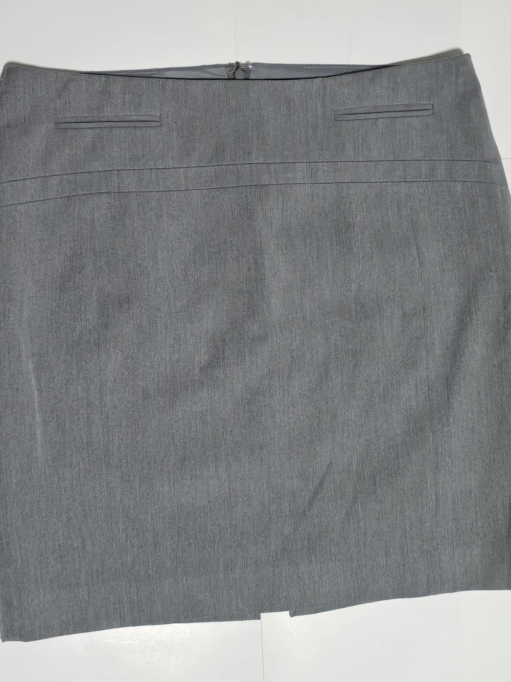 Express Tailored Charcoal Pencil Skirt